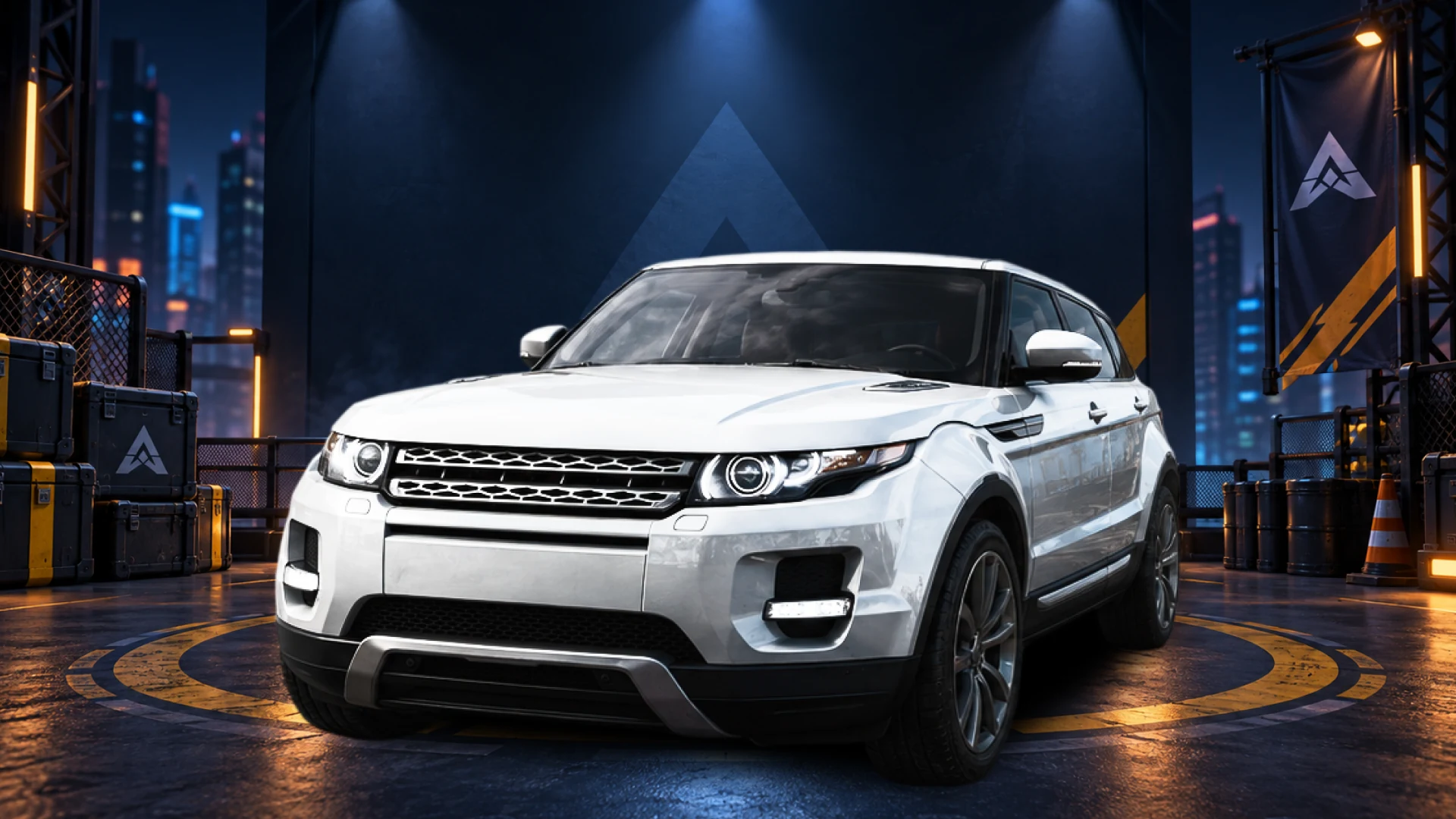 Atlas X, an all-terrain SUV machine in Velocitrax